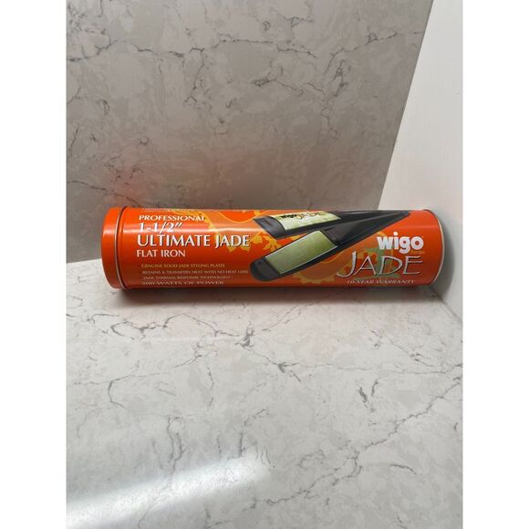 Wigo Ultimate Jade Professional Ceramic Salon Heat Flat Iron Hair Straightener - Picture 1 of 15
